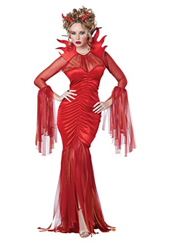 California Costumes Women's Devilish Diva Costume, Red, Medium