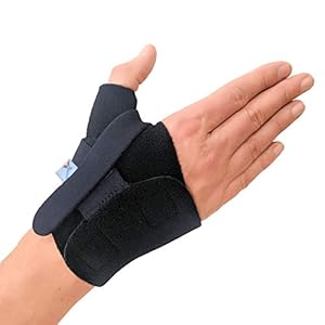 Express Orthopaedic® – Medically Approved Carpometacarpal (CMC) Joint Support With Thumb Wrist Compression Strap – 1 UNIT (XL – Palm Circ:22.5-25.5cm, RIGHT)