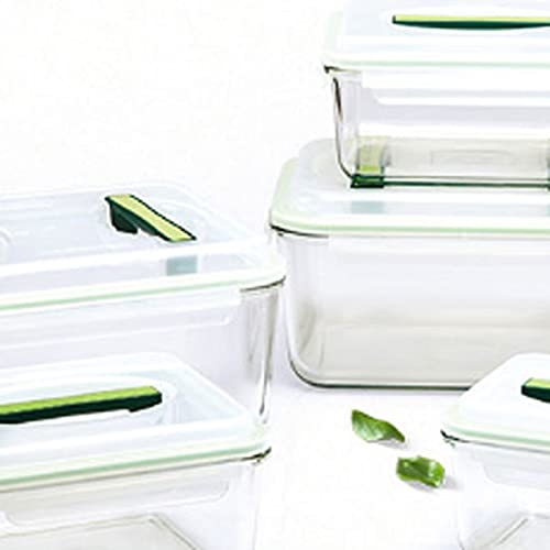 JINGYAN Bento Box Contenitori di stoccaggio cibo per la famiglia, grande capacità, possono essere utilizzati per marinare Kimchi