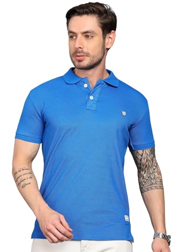 Men's Cotton Slim Fit Polo T-Shirt