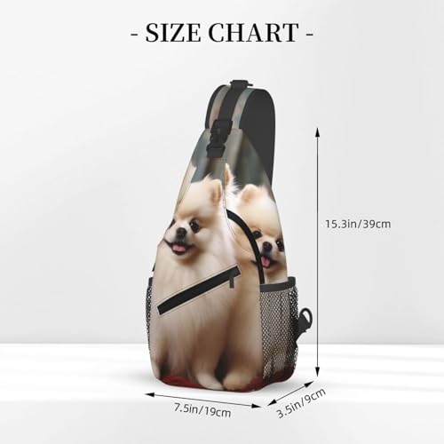Bolso cruzado diagonal hombre mochila bandolera miniatura 3