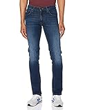 Klassische 5-Pocket Jeans Lee Herren Daren Zip Fly Jeans, Blau (Dark Diamond Ft), 44W / 34L