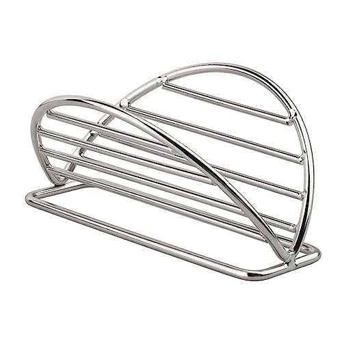 STOBAZA Stainless Steel Taco Rack Taco Party Decoration Stand for Restaurants Tray