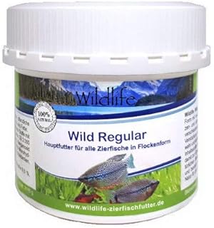 WILDLIFE Wild Regular Hauptfutter für alle Zierfische in Flockenform, 25 g product image