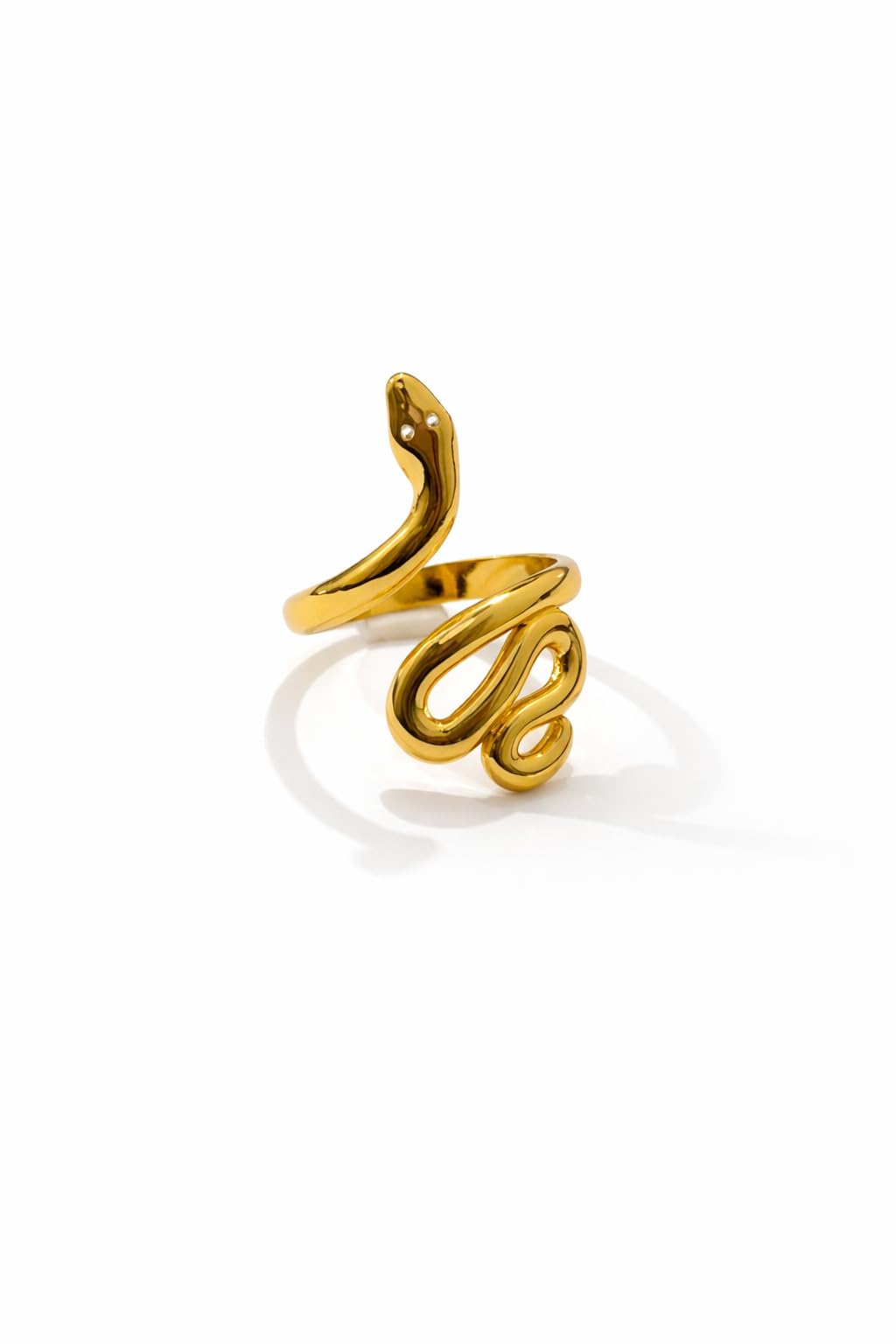 Minimal Snake Wrap Ring-image-5