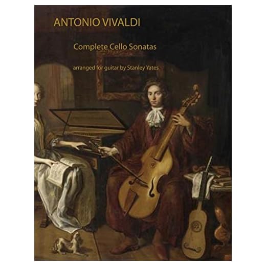 Antonio Vivaldi: Complete Cello Sonatas Arranged for Solo Guitar