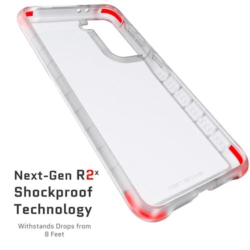 Image of Ghostek Covert Samsung Galaxy S21 Plus Case Clear Protective Phone Cover with Durable Slim Design Bumper Grip Protection Supports Wireless Charging Designed for 2021 S21 + 5G (6.7inch) (Clear)