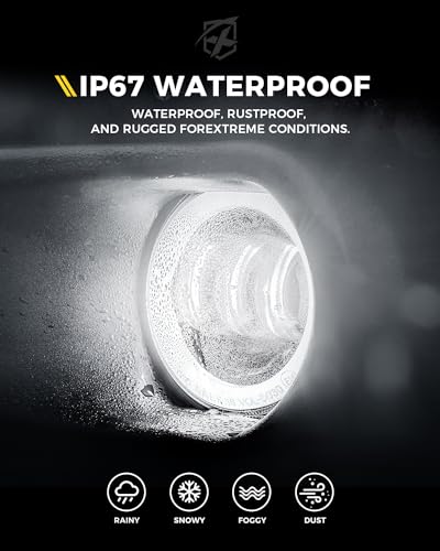 Image of 300% Bright 60W LED Fog Lights w /DRL Compatible with 18+ Jeep JL JT, White | 2 Light Functions, Angel Eye, Adjustable Angle, Waterproof, Plug N Play, DOT Approved