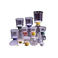 Nalgene 567-0020 MF75 Series Lab Filter Unit, Polystyrene with Supor MachV, 0.2 Micron, 90 mm Membrane Diameter, 1000 mL Capacity (Pack of 12)