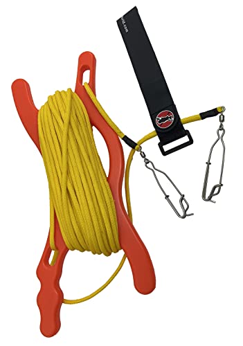 Float Line With Winder For Boating, Towing A Float Or Buoy While Spearfishing Snorkeling And Scuba #TOP2