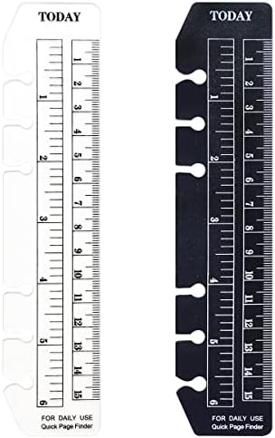 4 Pack A4 4 Holes Binder Divider Plastic Binder Divider Waterproof 4 Holes Divider for Personal Organiser (Divider, A4)