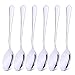 Produktbild Qinglele Edelstahl 304 Löffel, suppenlöffel, Abendessen Löffel, Esslöffel, Tafellöffel, 20,6 cm, Set 6 Stück