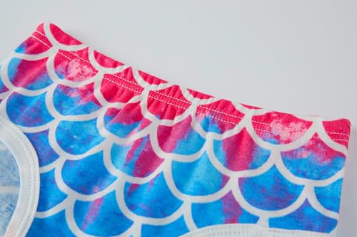 Cadidi Dinos Little Girls' Soft Cotton Underwear Kids Cool Breathable Comfort Panty Briefs Toddler Undies(Pack of 6)3