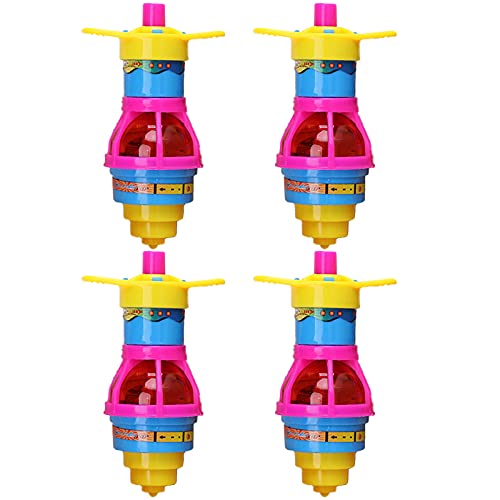 LED-Leuchten Blinkende UFO-Spinning-Tops mit Gyroskop Leuchtende Kreisel für Kinder,Neuheit Bulk Toys Party bevorzugt Goodie Bag Füller für Jungen und Mädchen,Strumpffüller Cover