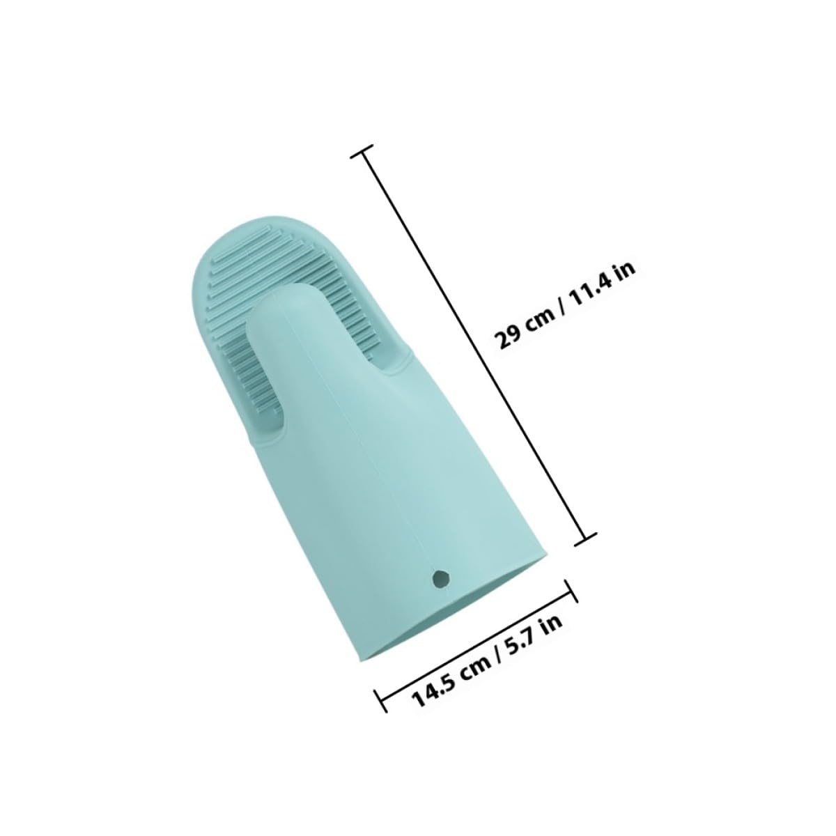 Guanti da Forno in Silicone Antiscivolo per Microonde e Cucina