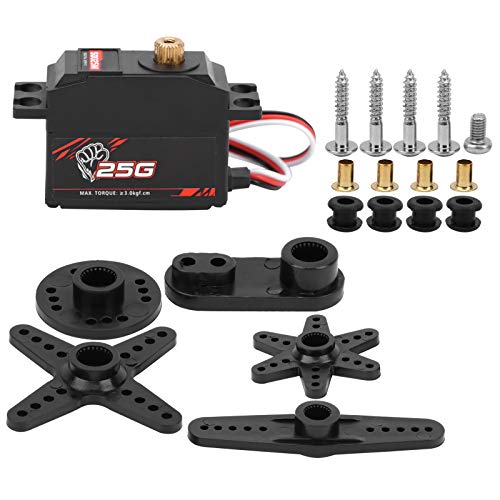 KIMISS Metal Gear Digital Servo S0025M for 1/12 RC Car and Boat Models - High Precision Spare Part Accessory - Image 2