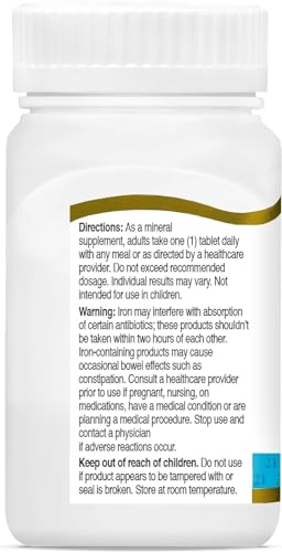 21st Century Slow Release Iron Tablets - 60 ct, Pack of 5 - Packaging May Vary - Thumbnail 5