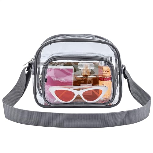 Image of Oraben Clear Bag for Stadium Events Clear Purse Stadium Bag Satchel Handbags for Sports Events Concerts Festivals | Stadium Approved
