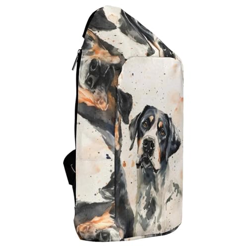 Bolsa de viaje con estampado de labrador: acabados resistentes para senderismo 4