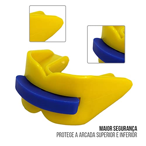 Protetor Bucal Duplo Muvin – Moldável – EVA - Proteção – Lutas – Esportes de Contato – Artes Marciai