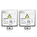D3S 66340 Xenon HID Headlight Bulb 35W 42V PK32d-5 4300K Made in Germany/Pack of 2