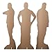 Star Cutouts SC4585 WWE Jey & Jimmy USO 3 Shelf Top Cardboard Cutouts – 31cm, Party, Fan & Room Decoration