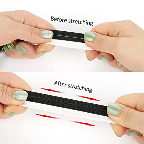 Image of ZHENTOR Elastic Shoe Laces, Elastic No Tie Shoelaces for Sneakers, One Size Fits All Adults and Kids Shoes