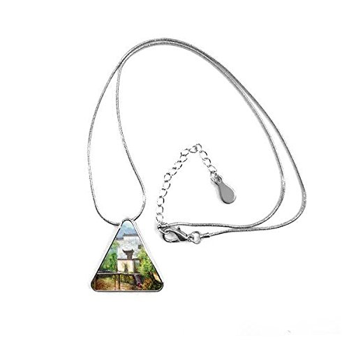 Peinture chinoise en collier pour sublimer vos tenues bohèmes et artistiques