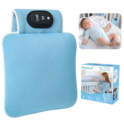 Image of Baby Vibrating Sleep Soother,3 Adjustable Vibration Settings and 90 Minute Cut-Off Timer,Versatile Baby Sleep Aid Enhance Sleep Quality,Perfect for Newborns, Showers & Registries!