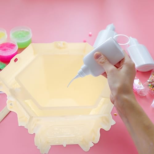 Moule béton réutilisable plastique pour pot de fleurs durable DIY - 7