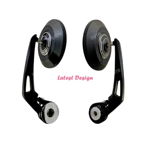 SGTB Latest Handle Bar End Mirrors Compatible with Hunter Meteor Reborn Classic 350 500 Standard Super 650 Shotgun GT Continental Interceptor Himalayan Scram Guerrilla Bikes Mirror Set