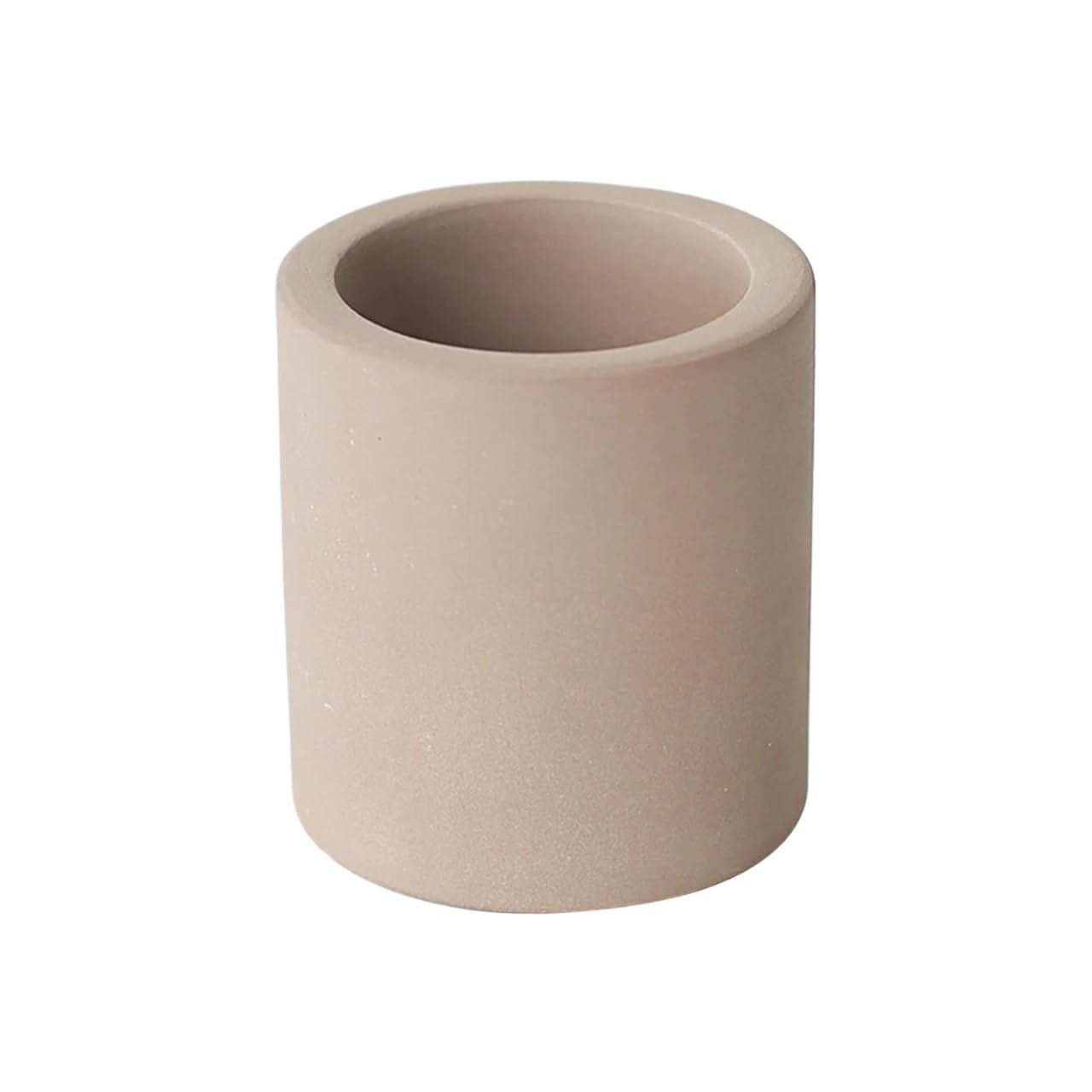 3pcs Tooth Cup Toothbrush Holder Portable Simple Washing Bathroom For Toothpaste(Brown)