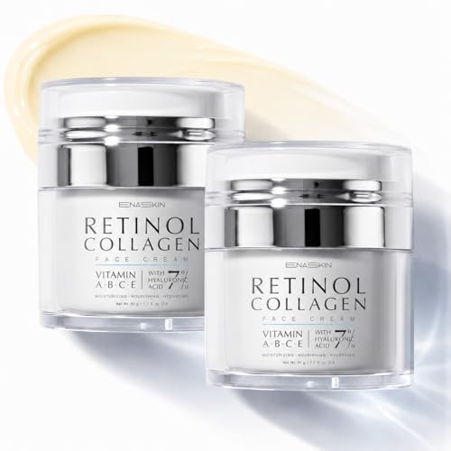Image of EnaSkin Retinol Collagen Face Cream for Wrinkles, Anti-Aging Moisturizer