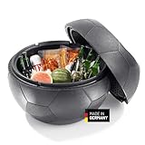 LUMALAND Nevera de fútbol EM 2024 con función de asiento de 41 litros para más de una caja de cerveza, EM 2024