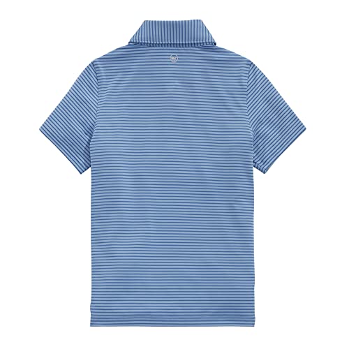 Image of Vineyard Vines Kids Bradley Stripe Sankaty Polo (Toddler /Little Kids /Big Kids)