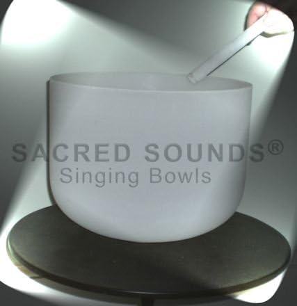 10" Crystal Singing Bowl - Sacral Chakra - Note 'D'