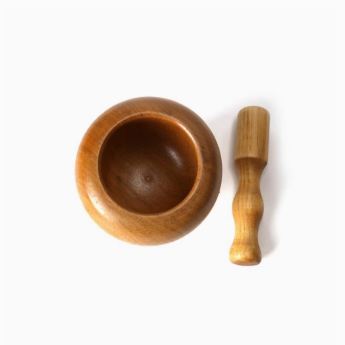 Mörser Stößel Küche Holz Knoblauch Stampfer Haushalt Grinder Knoblauch Mörser Knoblauchpresse Knoblauch Stößel Set Knoblauchschleifwerkzeug