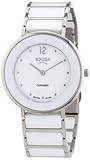 0 Boccia Damen-Armbanduhr Analog Quarz Keramik 3209-01