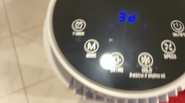 Water inlet on the back of the unit