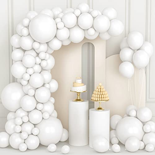 White Balloons Kit – 106 Pieces for Party Decor White Balloons Kit – 106 Pieces for Party Decor