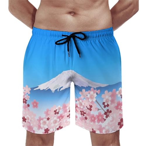 Short de bain homme volcan maillot de bain séchage rapide pour la plage