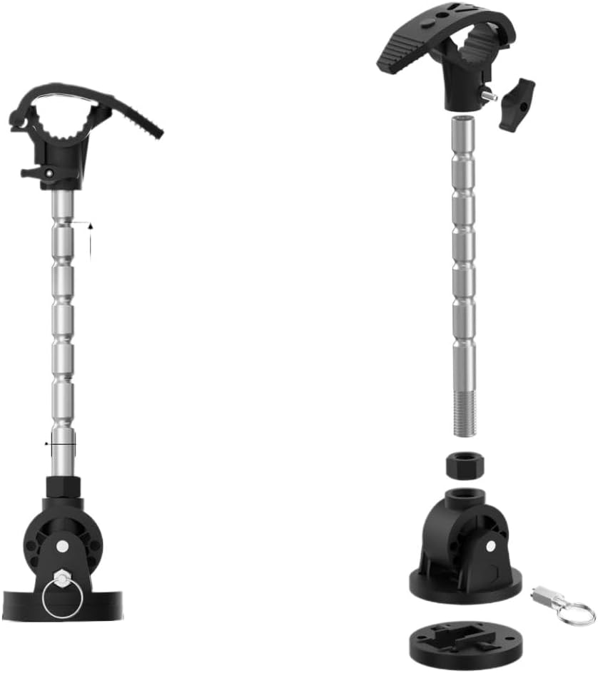 Trolling Motor Stabilizer Mount Compatible With Minn Kota Terrova Riptide Ulterra Riptide PowerDrive Marine Grade Adjustable