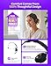 Rownfusny USB Headset with Microphone for PC, Computer Headset with Microphone Noise Canceling Mic for Laptop Call Center Wired Headset with Mic for Work Zoom Skype Teams from Office Home (Black)