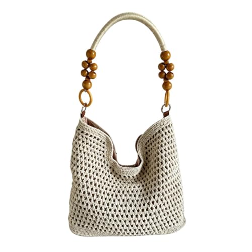 Bolsas de ganchillo hechas a mano para mujer, un complemento tejido artesanal y muy ligero