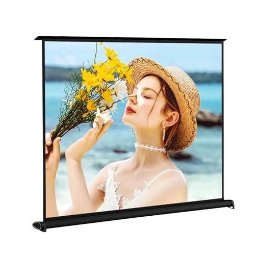 Pantalla manual portátil para proyector 50" 4:3