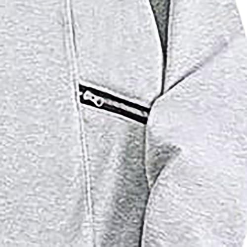 Men's Zip Up Hoodie High Street Style Loose Fit Casual Pullover Sweatshirt For Streetwear Comfort Winter Wear4