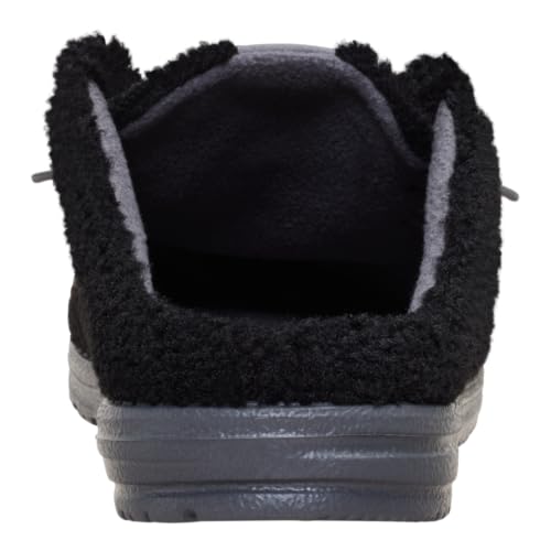 HEYDUDE Wally Slip Sherpa Black Size 15, Mens Shoes, Slip-on Mules, Comfortable & Light-Weight4