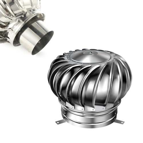 Extractor eólico de acero inoxidable de 450mm para ventilación eficiente de tejados 2