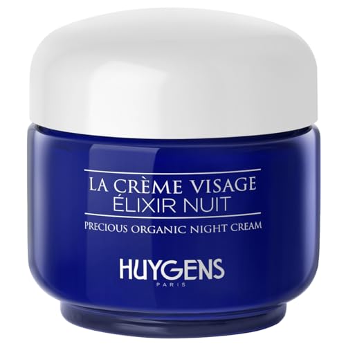 HUYGENS - La Crème Élixir Nuit Phyto-Rétinol - 2% Rétinol Végétal - Certifiée BIO - 50ml - Régénère, Répare, Nourrit - 99% naturelle - Vegan - Made...