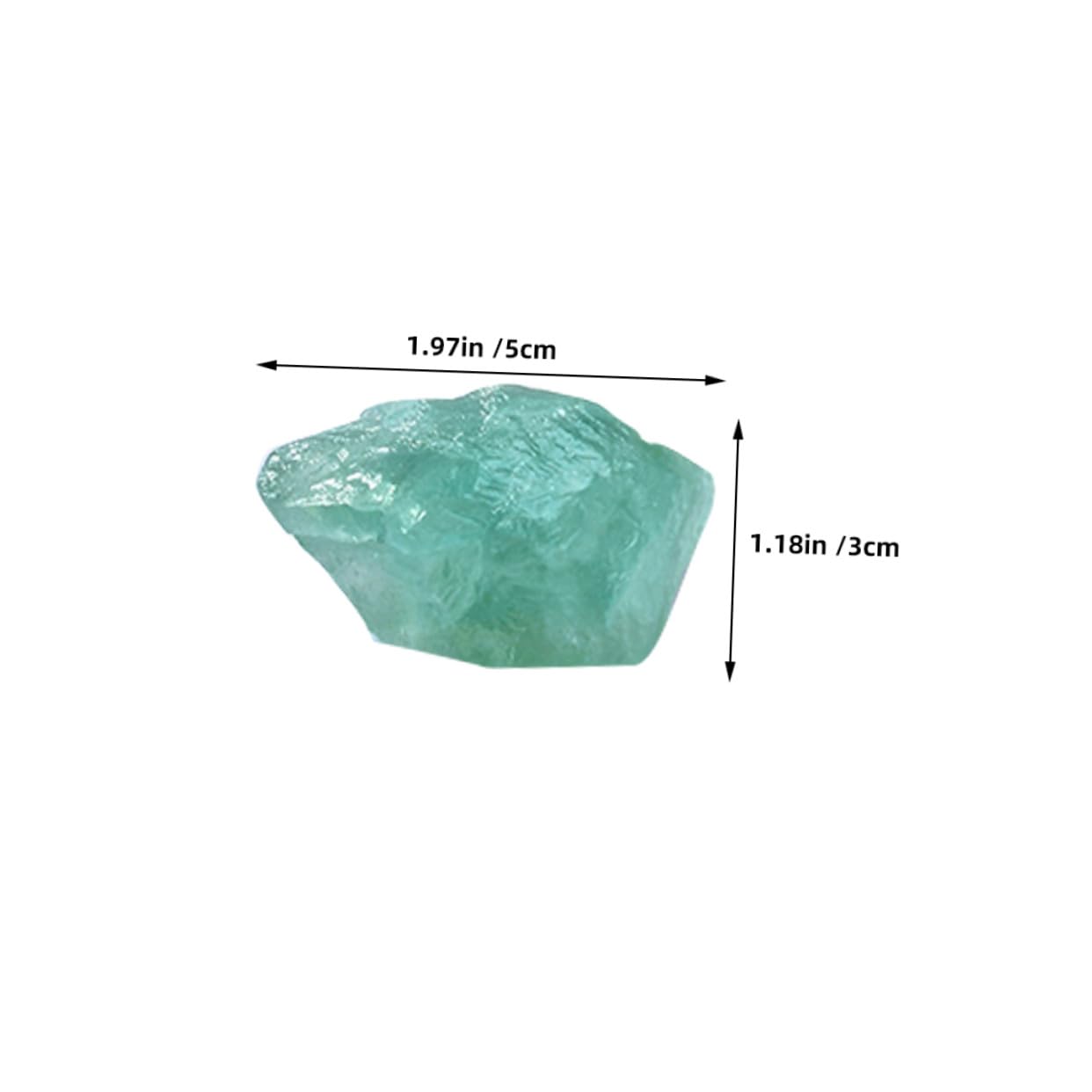 Piedras de Fluorita Verde Natural para Decoración del Hogar y Artesanía DIY Difusores Aromáticos y Relleno de Jarrones Paquete Textura Única para Acuario y Decoración Creativa